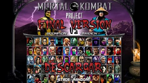 mortal kombat m.u.g.e.n|mortal kombat mugen.